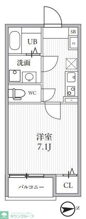 T's Cuore西武柳沢の物件間取画像
